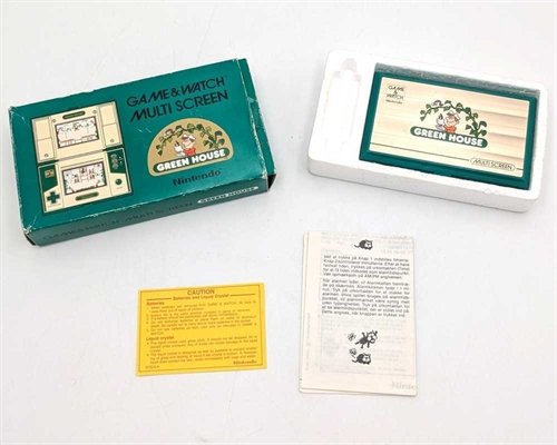 Green House - Game and Watch - Komplet i æske (B Grade) (Genbrug)